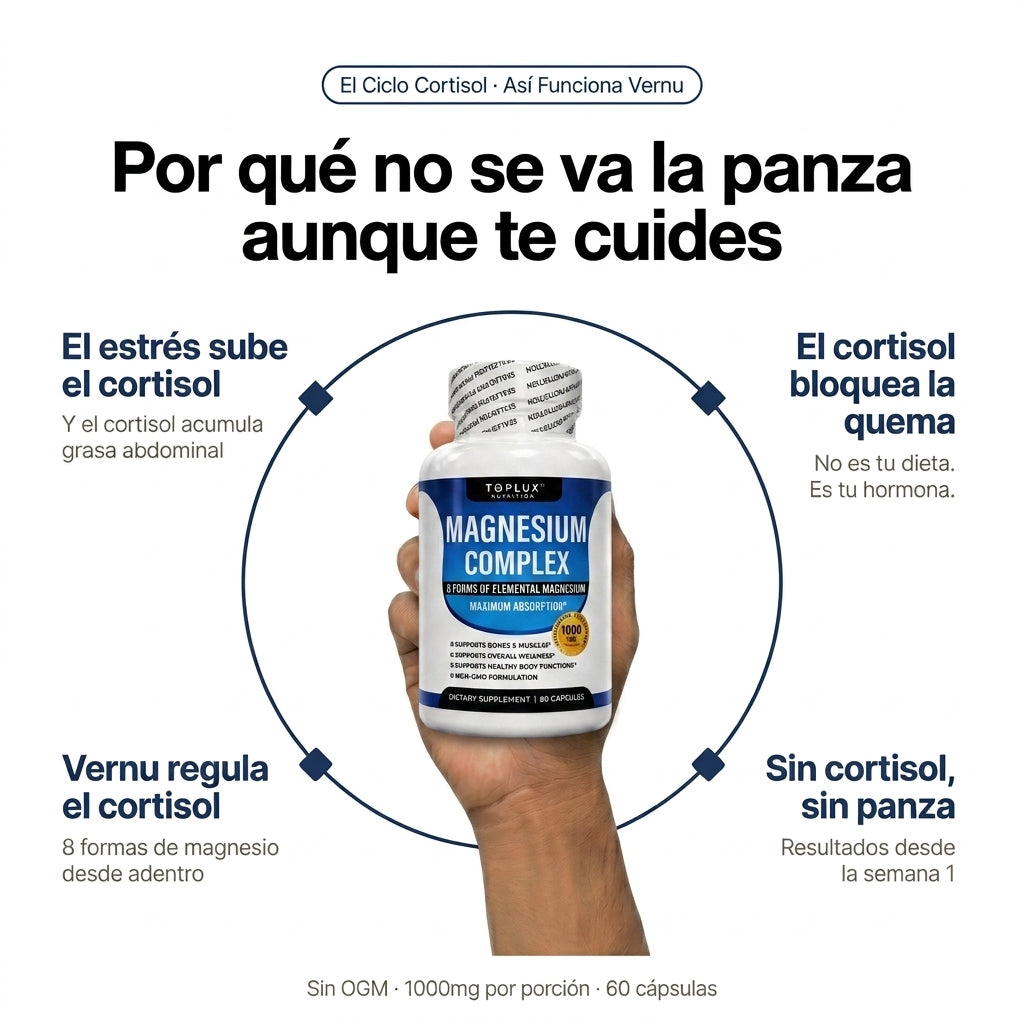 Magnesio 8X | 60 Cápsulas