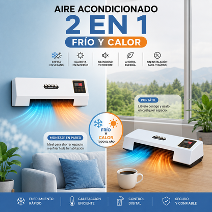 ❄️ ☀️ DualClima: Aire Acondicionado y Calefacción