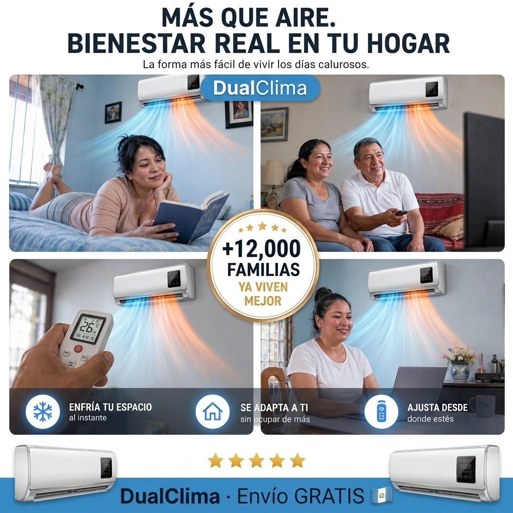 ❄️ ☀️ DualClima: Aire Acondicionado y Calefacción