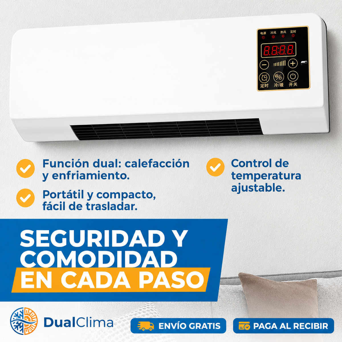 ❄️☀️ DualClima Smart: AC Que Enfría y Calienta