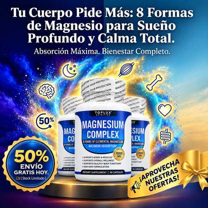 Magnesium Complex 1000 mg con envío gratis a toda Guatemala