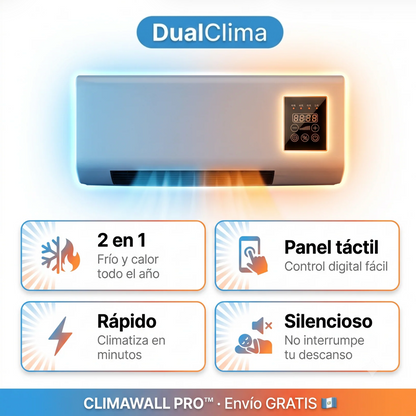 ❄️ ☀️ DualClima: Aire Acondicionado y Calefacción