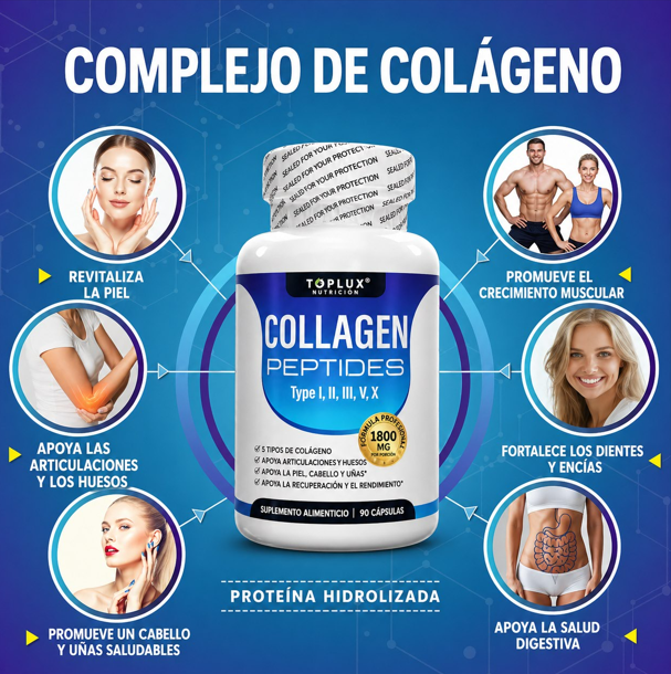 Colágeno 5 en 1: Belleza Completa Desde Adentro